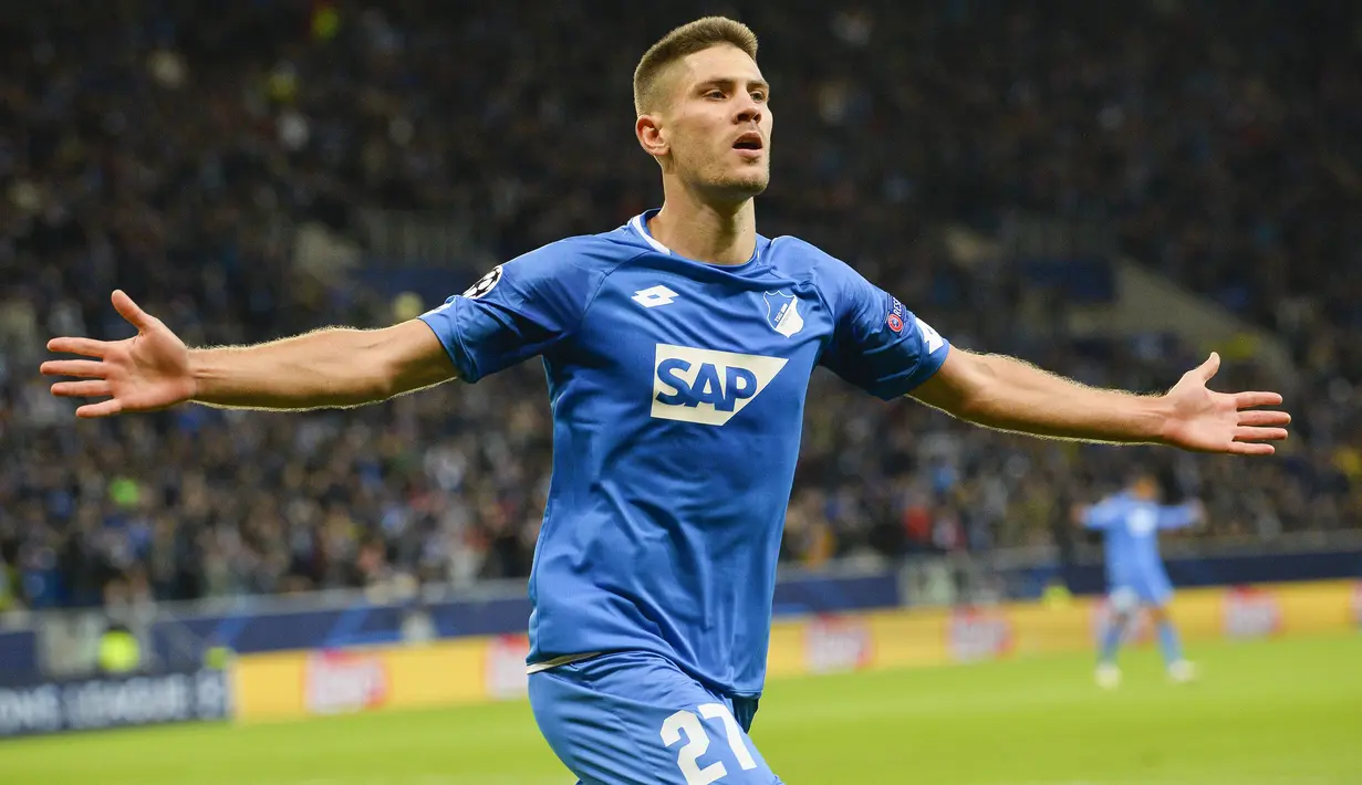10. Andrej Kramaric (Hoffenheim) 5 gol. (AFP/ Thomas Kienzle).