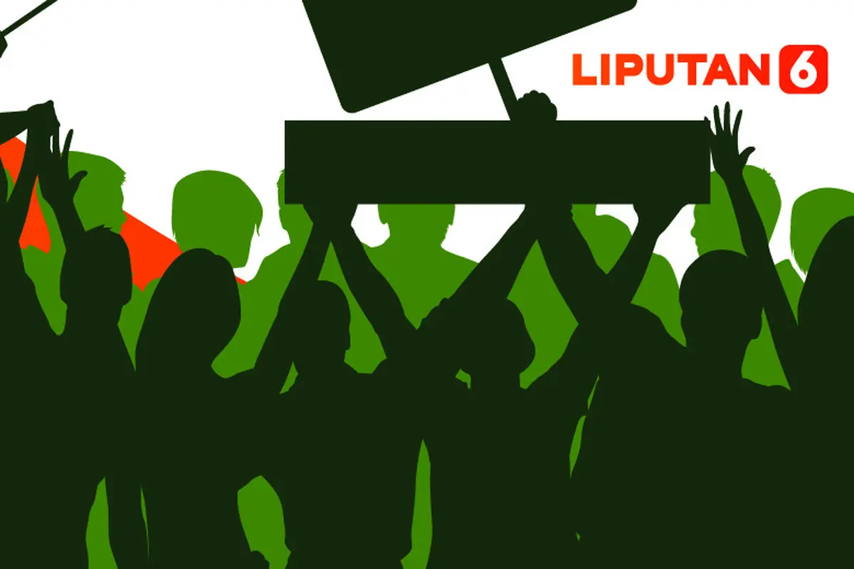 Ilustrasi Demo Anarkistis. (Liputan6.com/Abdillah)