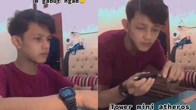 Tingkah jahil pemuda mematikan wi-fi tetangga satu gang.