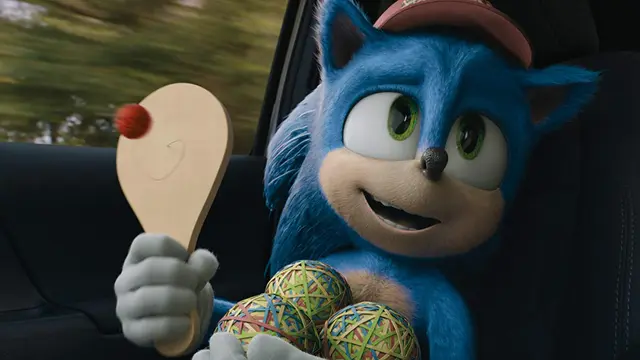 Salah satu adegan film Sonic The Hedgehog. (Foto: Dok. IMDb/ Paramount Pictures)