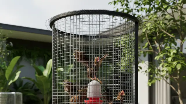 Model Kandang Ayam Serama Terbaik. AI