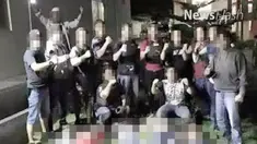 Foto selfie 13 personel Polresta Bandar Lampung dengan 5 jasad begal beredar di media sosial. Polri mulaimembidik biang penyebar foto selfie tersebut, 