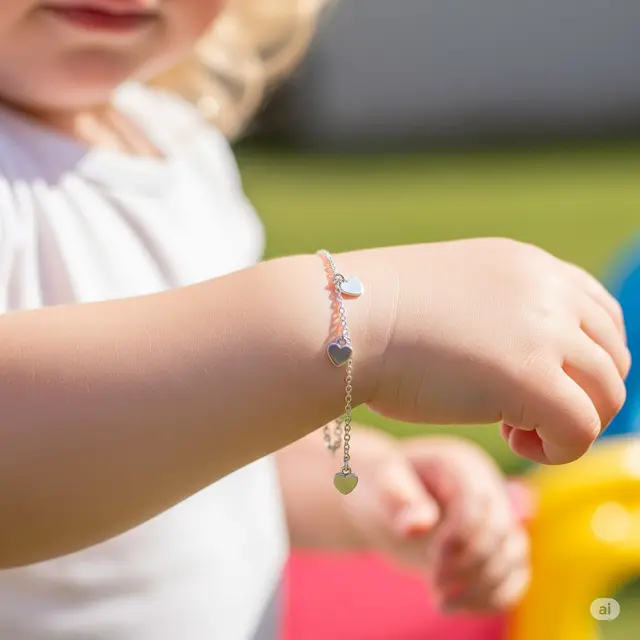 Model Gelang Anak Simple. Foto: Gemini