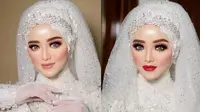 Viral makeup pengantin versi manten vs. keluarga. (dok. Instagram @khadijahazzahra_makeup/https://www.instagram.com/p/CPVYh-0Bbo0/)