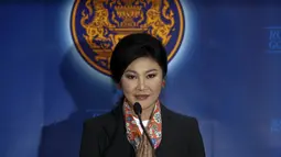 Rabu, 7 Mei 2014, Pengadilan Thailand resmi memberhentikan Perdana Menteri (PM) Yingluck Shinawatra. (REUTERS/Chaiwat Subprasom)