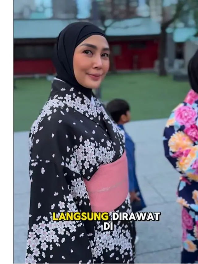 6 Potret Fenita Arie Sempat Dirawat di RS Usai Liburan di Jepang, Diagnosa Pneumonia