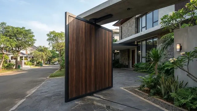Model Gerbang Rumah Minimalis