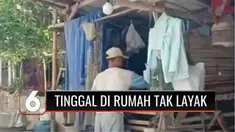 Dua keluarga di Brebes, Jawa Tengah, tinggal di atas panggung bambu karena kondisi rumahnya sangat rapuh dan tak layak huni. Menurut Kades setempat, anggaran dana desa tidak bisa dialokasikan untuk renovasi rumah tidak layak huni.