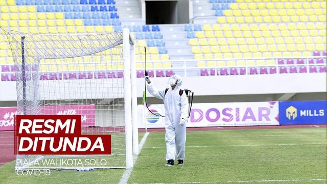 Berita Video Kasus Covid-19 Meningkat, Piala Wali Kota Solo 2021 Ditunda