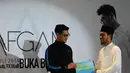 Buka puasa bersama para fans ini merupakan acara tahunan untuk para Afganisme (sebutan fans Afgan), Jakarta, Jumat (18/7/14). (Liputan6.com/Andrian M Tunay)