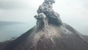 Gunung Anak Krakatau. (dok BNPB)