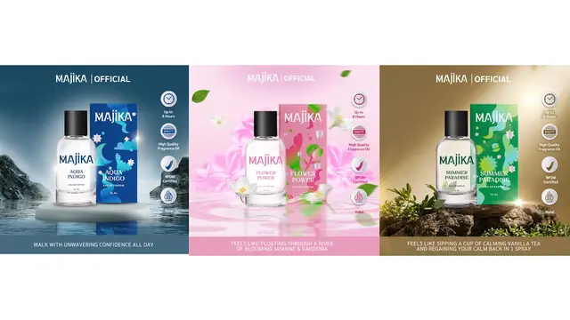 Parfum Jadi Identitas Personal, MAJIKA Hadirkan Aroma Berkelas yang Affordable