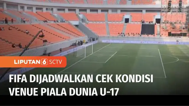 Organisasi sepak bola dunia FIFA sejak Jumat kemarin sudah berada di Indonesia untuk meninjau langsung venue pergelaran Piala Dunia U-17. FIFA akan fokus pada tiga hal utama termasuk rumput stadion untuk penyelenggaraan Piala Dunia U-17.