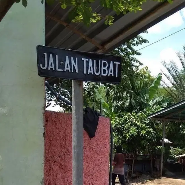 6 Nama Jalan Ajak ke Arah Kebaikan Ini Nyeleneh, Bikin Pengendara Jadi Mikir