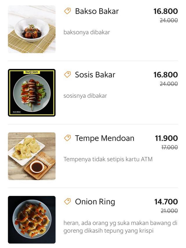 7 Makanan dan Minuman Online Ini Keterangannya Nyeleneh, Bikin Tepuk Jidat