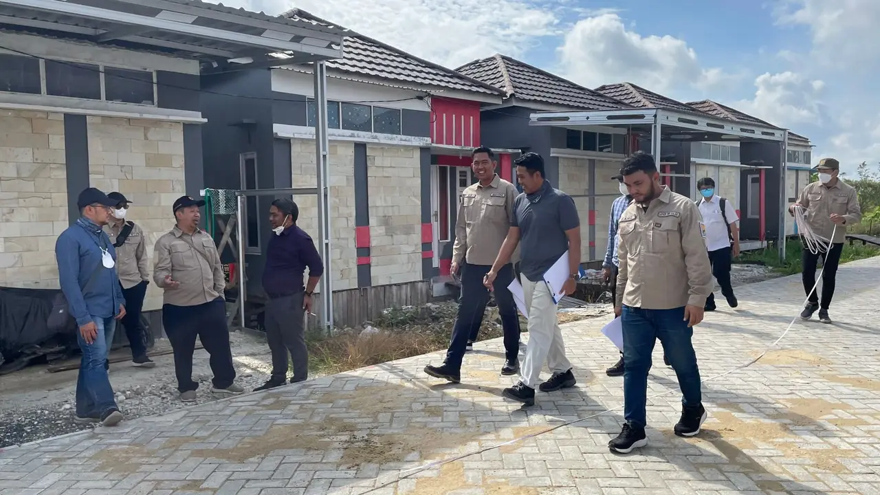 Pemerintah Pusat dalam hal ini Kementerian PUPR membangun hunian untuk masyarakat seperti rumah bersubsidi di Kalimantan Selatan sebagai penyangga IKN Nusantara. (Dok Kementerian PUPR)