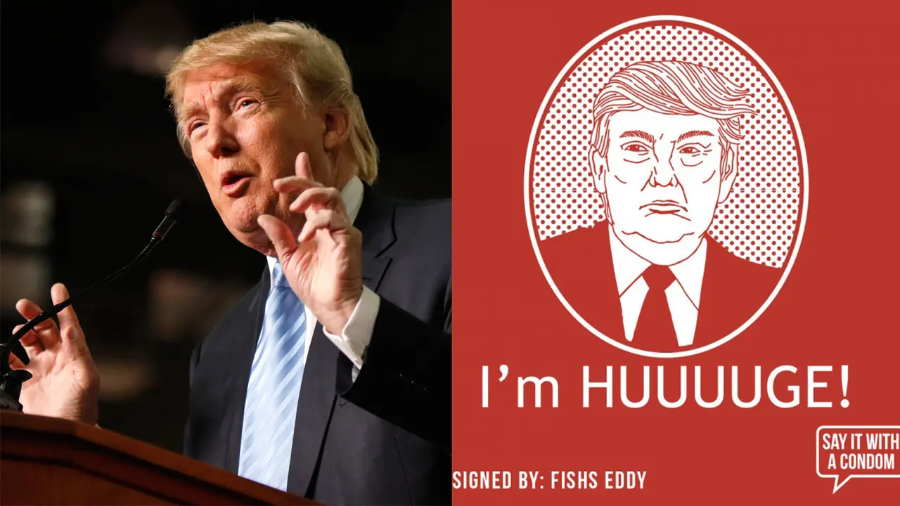 Kondom Donald Trump Bikin Seks Makin Hebat