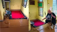Tempat Salat Imam Ini Tetap Bersih Meski Seluruh Masjid Terendam Banjir, Ajaib