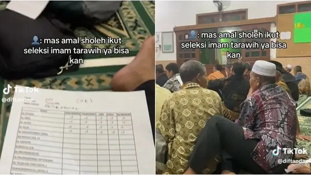 Momen Masjid Ini Lakukan Seleksi Imam Tarawih Jelang Ramadhan Viral, Tertarik Coba?