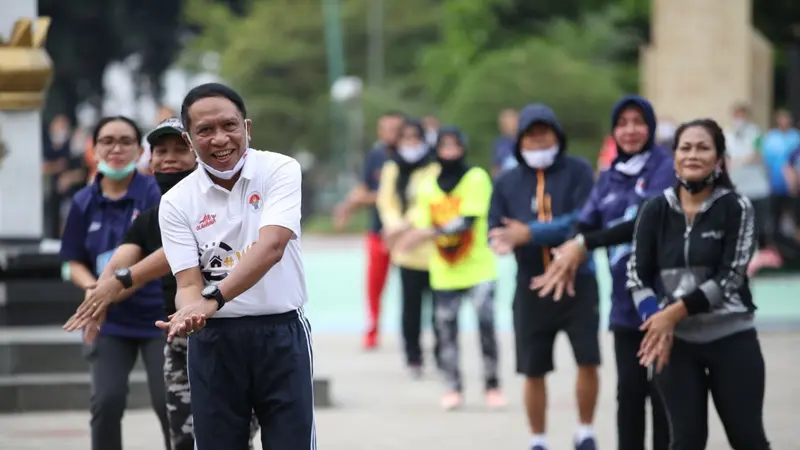 Jaga Pegawai Tetap Bugar, Menpora Ajak Instansi Pemerintah dan Swasta untuk Senam di Hari Jumat