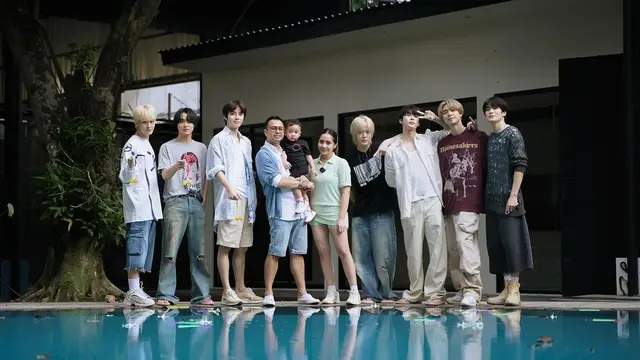 10 Momen NCT 127 Main ke Rumah Raffi Ahmad dan Nagita Slavina, Bak Pulang Kampung