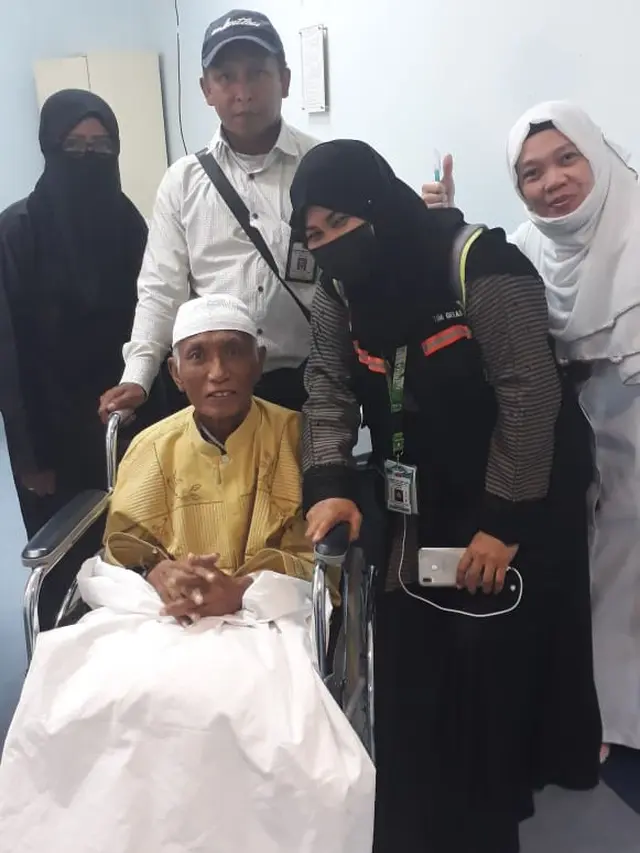 Kantor Urusan Haji (KUH) KJRI Jeddah mulai memulangkan jemaah haji yang sakit dan dirawat di rumah sakit Arab Saudi (RSAS). Dok Kemenag
