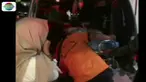 5 orang korban luka dalam kecelakaan maut bus di Cikidang, Sukabumi, Jawa Barat tiba di Rumah Sakit PMI Bogor.