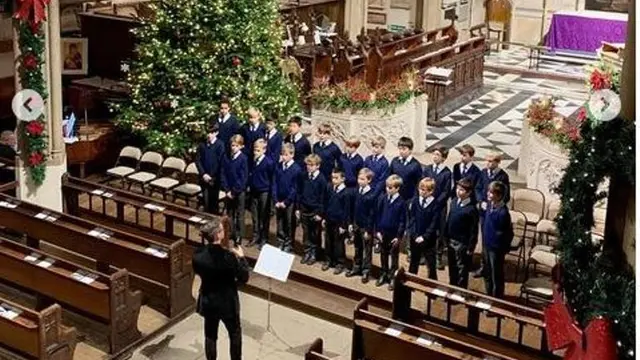 Surat Bersama Pangeran Harry dan William disampaikan di Gereja St Luke, Chelsea, Inggris