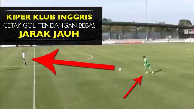 Video kiper Dartford FC klub divisi 6 asal Inggris ini cetak gol tendangan bebas dari jarak jauh.
