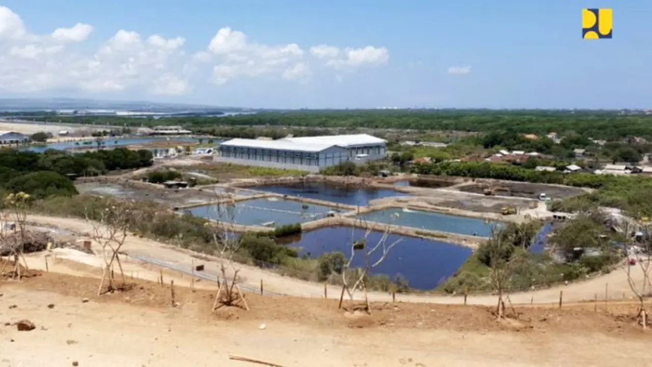 Revitalisasi Tempat Pemrosesan Akhir (TPA) Regional Sarbagita Suwung di Kelurahan Pedungan, Kabupaten Denpasar Selatan, Bali. (Dok Kementerian PUPR)