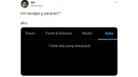 Alasan netizen enggak pacaran (Sumber: Twitter/zascoast)