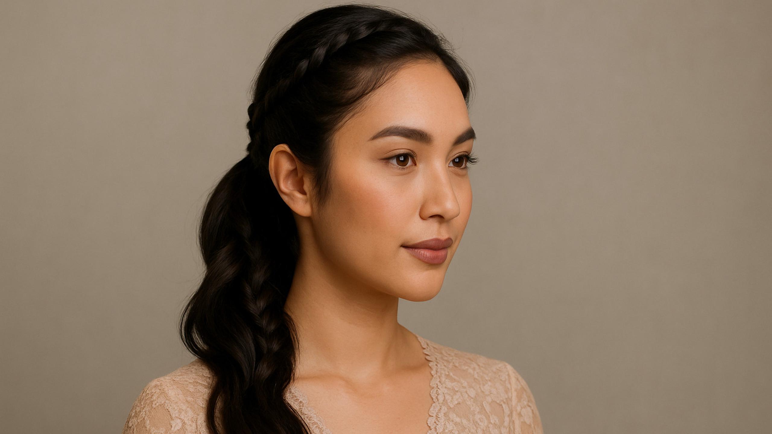 7 Model Rambut Ponytail Modern untuk Kondangan, Simpel tapi Elegan