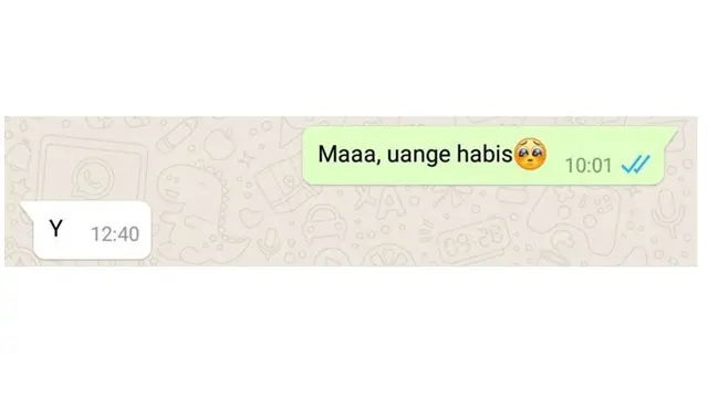 6 Chat Anak Minta Uang Ke Orang Tua Ini Bikin Senyum Sendiri