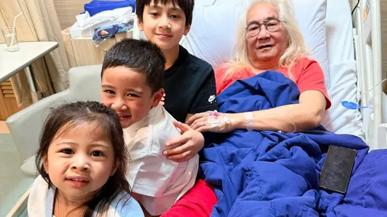 Gideon Tengker Boleh Pulang dari RS, Raffi dan Nagita Bahagia