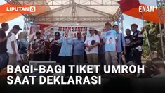 Deklarasi Capres Berhadiah 10 Tiket Umroh