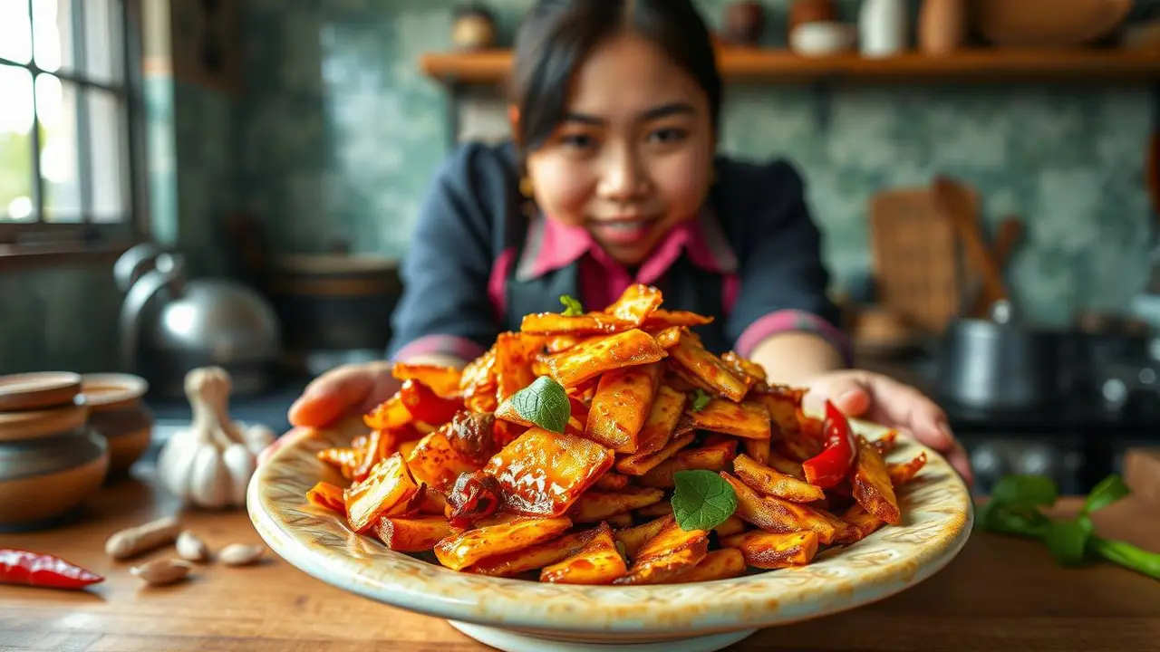 cara membuat kering tempe