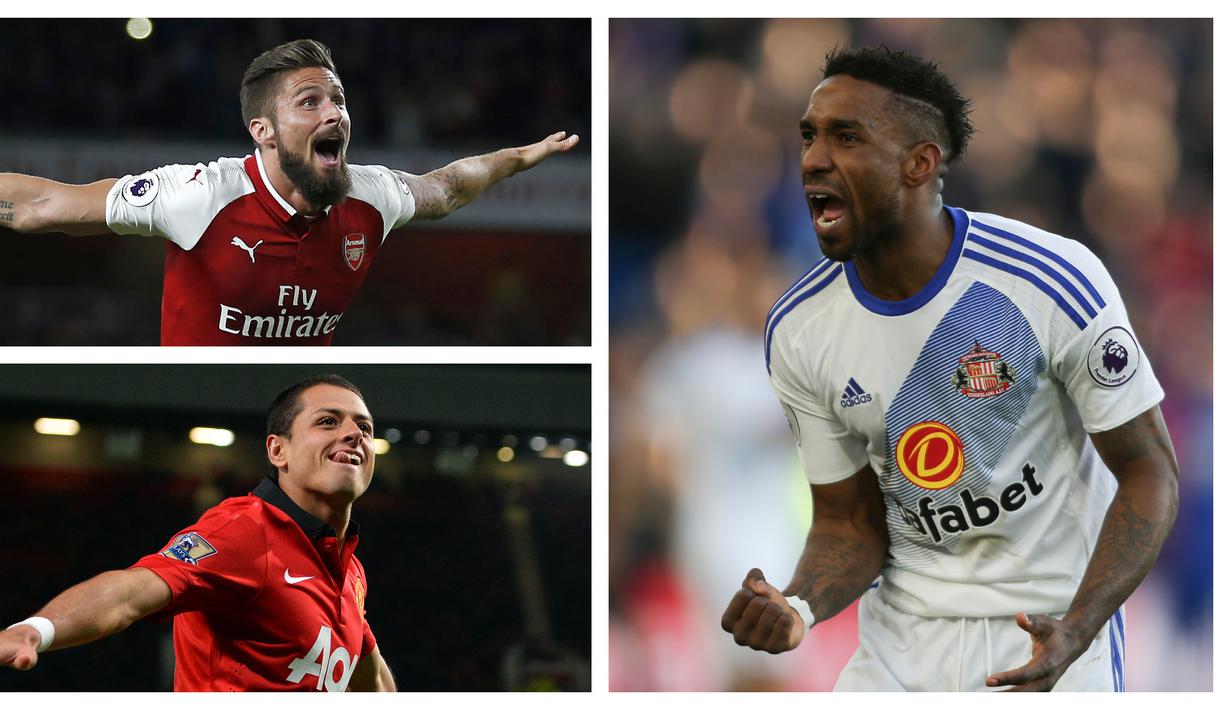 Seorang striker yang dimainkan dari bench diharapkan langsung nyetel dengan irama pertandingan. Gol diharapkan dicetak untuk mengejar ketinggalan atau memperbesar keunggulan. Berikut 7 striker yang tajam sebagai pemain pengganti dalam sejarah Premier League. (Kolase Foto AFP)