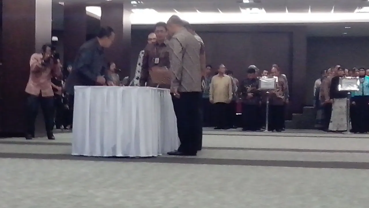 Pelantikan Kepala SKK Migas Amien Sunaryadi