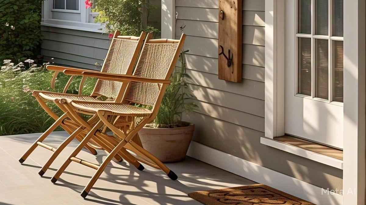 Pilihan Kursi Teras Lipat, Solusi Cerdas untuk Lahan Sempit agar Tidak Sumpek