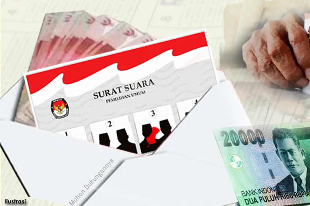 Ilustrasi Politik Uang 2