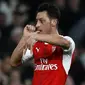 3. Mesut Ozil (Arsenal) – Berbeda dengan sang Alexis Sanchez, playmaker Jerman ini tidak meminta dijual dan memilih bertahan. Tujuh musim sebelumnya, mantan pemain Real Madrid ini tidak pernah absen dari Liga Champions. (AFP/Ian Kington)