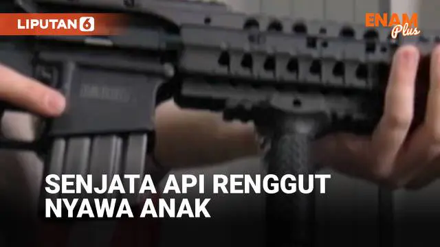 VIDEO: Tertinggi! Senjata Api Penyebab Kematian Anak di AS