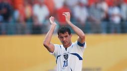 Berselang 8 tahun, Piala Dunia 2006 menjadi ajang kedua bagi Stankovic. Kali ini, Stankovic membela Serbia & Montenegro, negara pecahan dari Yugoslavia. (AFP/Martin Bureau)