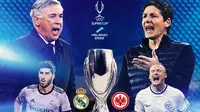 Piala Super Eropa - Real Madrid Vs Eintracht Frankfurt (Bola.com/Adreanus Titus)