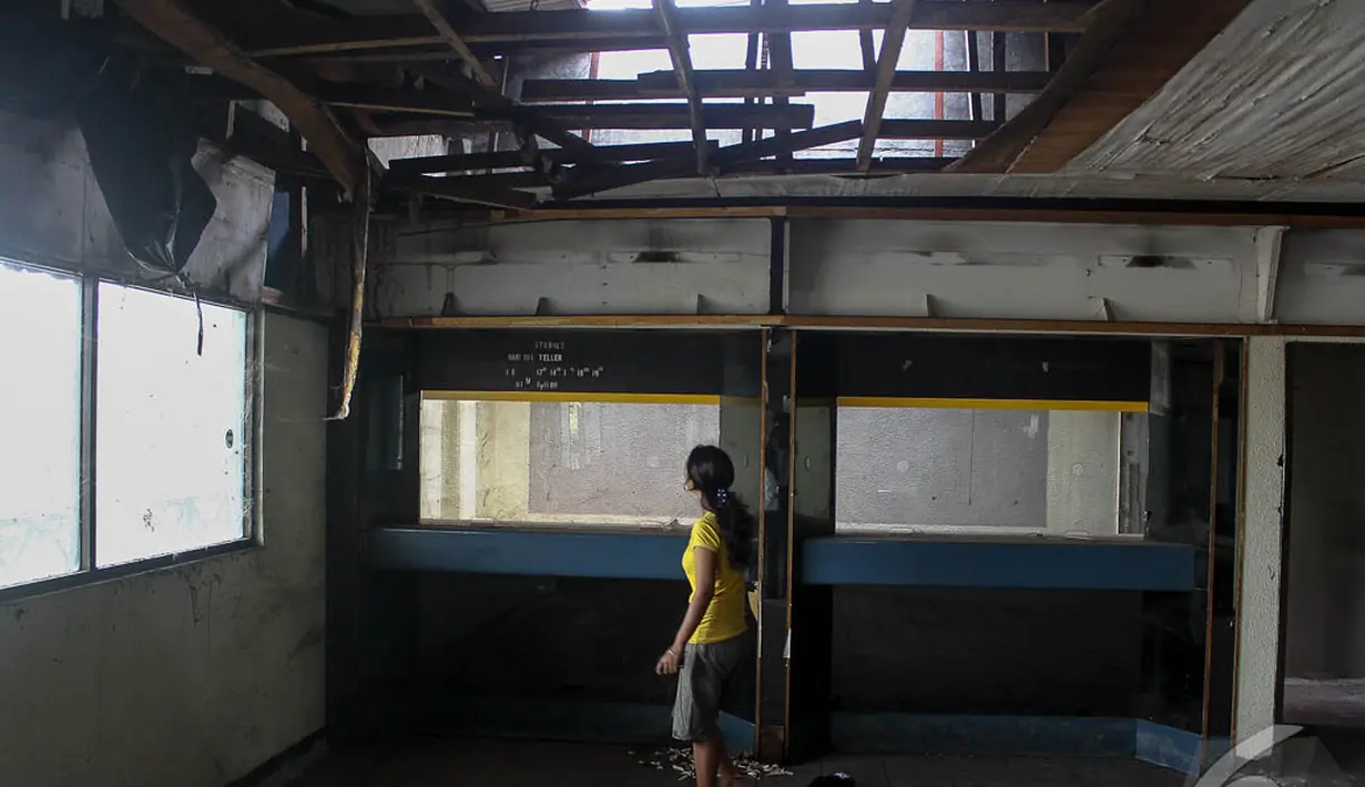 Hak pakai Pasar Slipi sudah habis sejak 2010. Menurut rencana Pasar Slipi akan dibangun hingga lima lantai, Jakarta, Selasa (7/10/2014) (Liputan6.com/Faizal Fanani)