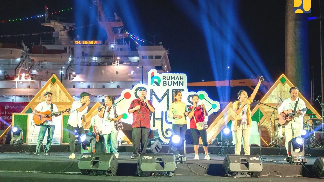 Pesta Rakyat yang diselenggarakan di Kawasan Waterfront Marina memeriahkan KTT ASEAN 2023