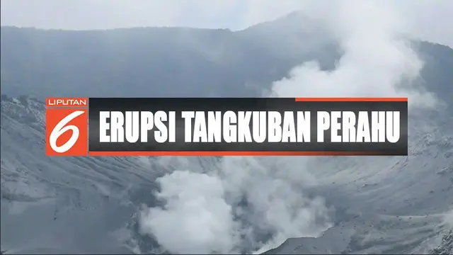 Ratusan Petugas Bersihkan Abu Vulkanik Gunung Tangkuban Perahu