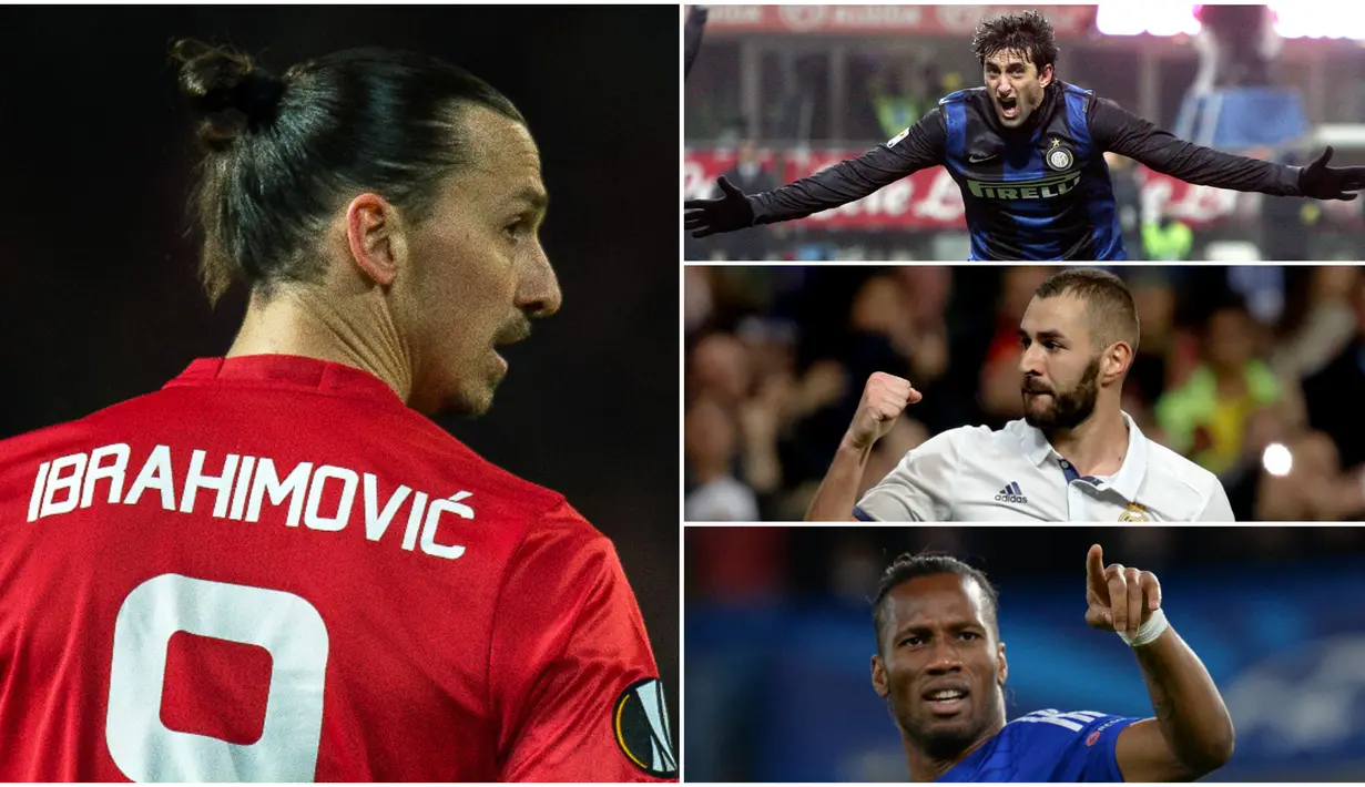 Berikut ini merupakan striker-striker andalan Jose Mourinho dalam beberapa musim terakhir: