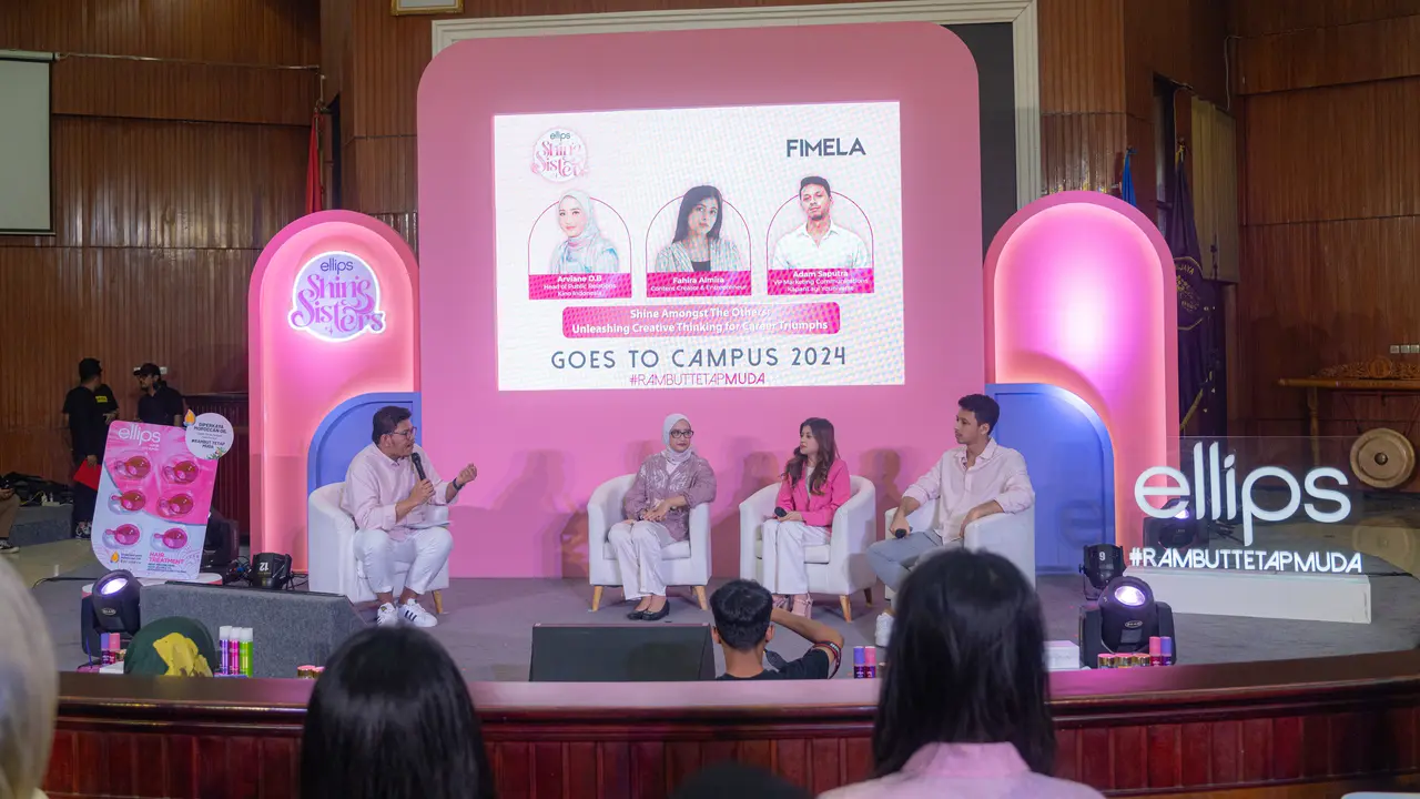 Ellips Shine Sister Goes to UB Malang, Edukasi Mahasiswi Buat Tampil Pede dengan #RambutTetapMuda