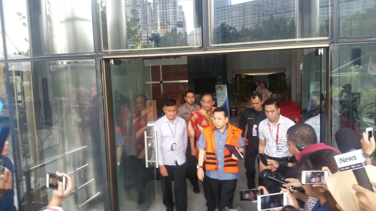 Terdakwa kasus e-KTP Setya Novanto